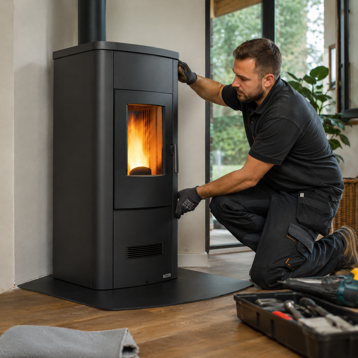 Installateur chauffage bois ou granulés SEGUIN 33